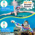 Kids Snorkel Set, Dry Top Anti-Fog Panoramic View Mask, Snorkeling Gear with Carry Bag for Youth Boys and Girls