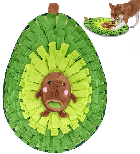 Snuffle Mat for Dogs Avocado Pal, X-Large 21.5" x 15", Enrichment Toy