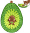 Snuffle Mat for Dogs Avocado Pal, X-Large 21.5" x 15", Enrichment Toy