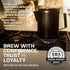Bozeman [12 COLETTI Black Percolator Coffee Pot Camping Coffee Pot Americas Sleekest Percolator NO Aluminum or Plastic