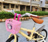 Girls Bike Decorations Kit - Bicycle Accessories with Spoke Beads, Streamers, Horn Bell, and Handlebar Basket