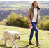 Retractable Dog Leash, 16ft Walking Leash for Small Dogs up to 77lbs, Non-Slip Handle - Pink