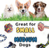 Puppy Dog Pet Rope Toys Set of 4 for Small to Medium Dogs