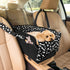 Kfonla Center Console Dog Car Seat, Portable Pet Cat Puppy Booster Armrest Carseat,