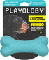 Playology Dog Toys, Dual Layer Bone Chew Toy for Dogs, Jumbo Peanut Butter Scented, Non-Toxic Materials
