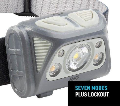Nite Ize Radiant RH2 PowerSwitch Rechargeable Headlamp, Waterproof & Impact-Resistant Light for Camping & Hiking