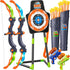 GMAOPHY Bow and Arrow 2 Pack for Kids 5-11+ Year Olds, LED Light Up Archery Toy with 20 Arrows, Target & Quiver