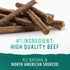 Pack Sticks,680G/24OZ Caledon Farms Value Chewy Beef