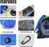 Packing (SP80) SANDIAN, Golf Shoes Pouch Bag, Waterproof Storage Bag, Drawstring Rope Closures, Sublimation Dye Prints