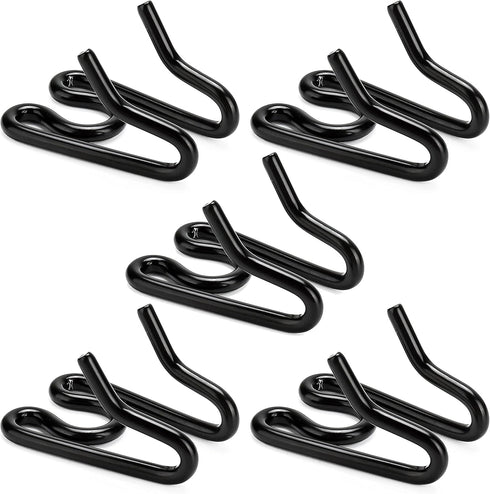 (5 Pack) Stainless Steel Prong Collar Links for H. Sprenger 4.0mm Collar Extra Links, Black