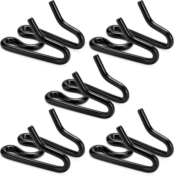 (5 Pack) Stainless Steel Prong Collar Links for H. Sprenger 4.0mm Collar Extra Links, Black