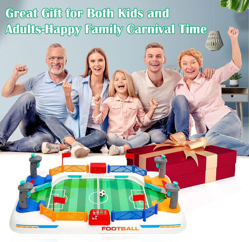 TGHIJKK 3 4 5 6 7 8-12 3+ Mini Soccer Board Game for Kids: Foosball Table Toys for Year Old Kids - Pinball Interactive