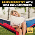 Wise Owl Outfitters Camping Pillow - Memory Foam Travel Pillow for Airplane Sleeping, Hiking, and Outdoor Use