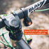 Granite Cricket Mountain Bike Bell, Single-Strike and Constant Cowbell Modes for 22.2mm to 35mm Handlebars