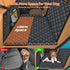 3-Sided Hammock 200 lbs URPOWER Hard Bottom Dog Car Seat for Large Medium Dogs, Dog Back Seat Extender with Hard