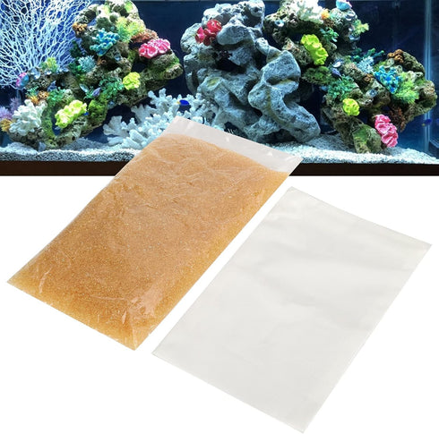 HEEPDD Soft Water Resin, 500ML Aquarium Water Softener Pillow, Ion Exchange Filter, Reusable Fish Soft Water Resin