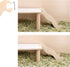 Niteangel Hamster Climbing Toy - Wooden Ladder Bridge for Hamsters, Gerbils, Mice, and Small Animals (Small - 6.3'' L)