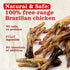 Natural Farm Nail-Free Chicken Feet Dog Treats, 20 Pack, 100% Free-Range, High Protein, Joint Support