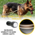 Heavy Duty Bungee Dog Leash 6 ft - 7.5 ft for Large Medium Dogs, No Pull, Reflective, Tactical, Coyote Brown