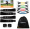 XCELER8 Bands for Speed and Agility Training - Includes Ankle Straps, Training Videos for All Sports