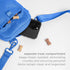 Ubbi 3-Way Dog Treat Pouch for Training & Walking, Wear Options - Crossbody, Waist, or Clip-On - with Magnetic Closure