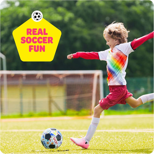 3 4 5 6 7 8 4-8 Dan&Darci Soccer Ball Coloring Kit for Kids - Soccer Gifts for Girls & Boys - Sports Gifts - Year Old