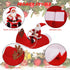 BWOGUE Santa Dog Costume, Christmas Pet Clothes for Small Medium Large Dogs, Party Dressing Up Outfit