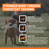 Dummies SportDOG White Plastic - Durable Soft Plastic Retriever & Hunting Bumper Training Accessory - Non-Toxic