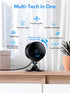 Elelink 2K 3MP, 256GB 2.4GHz Indoor Security Camera Motion & Sound Detection, Real-Time Alerts, Two-Way Audio, Works