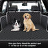 Meolsaek Dog Car Seat Cover for Back Seat, Non-Slip Backseat Cover for Dogs in Car, with Mesh Window Scratch Proof
