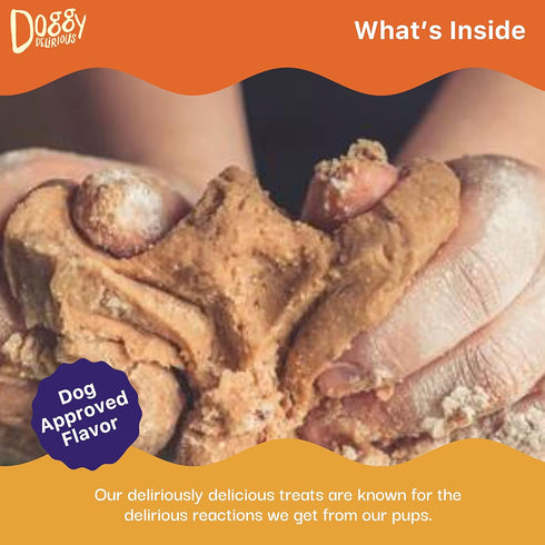 Crunchy Dog Treats for All Pet Sizes - 100% Human-Grade, BBQ Maple Bacon, 16 Oz, Delicious Snacks