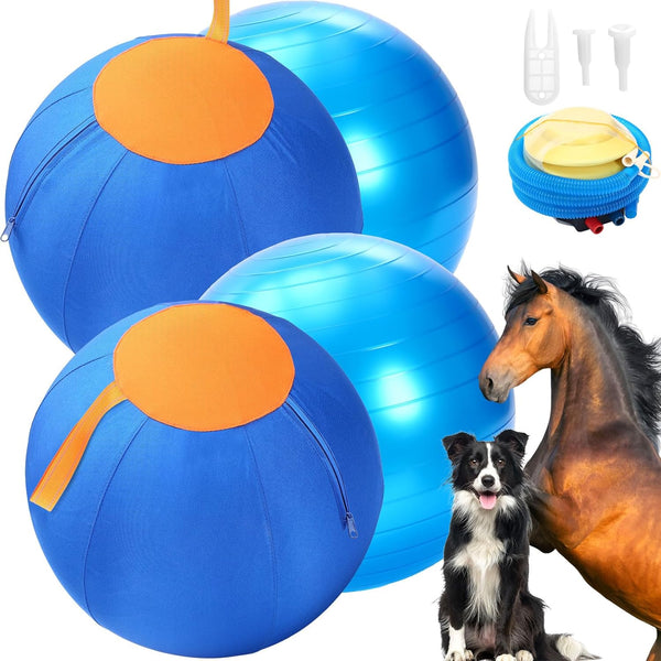 LaRandom 2 Set 17 Inch Herding Ball for Dogs, Dog Herding Ball with