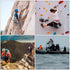 TRIWONDER Rescue Figure 8 Descender, 35kN 50kN Aluminum Rappelling Belay Gear, Climbing Rigging Plate Downhill