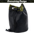 mytag Professional Golf Valuables Pouch Barrel Golf Ball Bag with Drawstrings, Golf Accessory Bag for Men Women