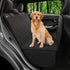 Petloox Dog Car Seat Cover for Back Seat, Waterproof Hammock for Car,