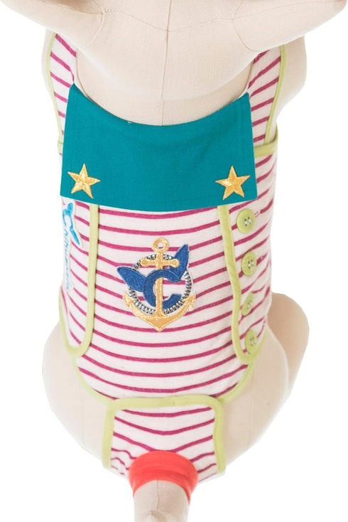 Full-Body Dog Diaper Onesie for Small Breeds