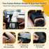 12lbs, Console Dog Car Seat for Small Dogs Cats Up to Anti-Collapse Pet Armrest Booster Seat with Soft Pillow,Non-Slip