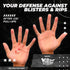 3 JerkFit WODies Gymnastics & Weightlifting Grips with Wrist Wraps Hole Versatile Gym Gloves for Pull Ups, Gym Training