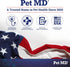Pet MD Hydrocortisone Spray for Dogs, Cats, Horses - 4 oz Itch Relief Spray & Hot Spot Treatment for Irritated Dry