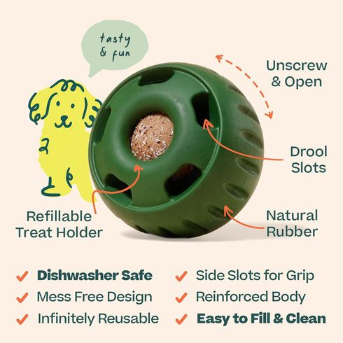 WOOF Pupsicle, Large 25-75 lbs - Long-Lasting Dog Toy to Keep Your Pup Distracted