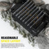 SIKGFPN Reptile Cricket Keeper,Acrylic Feeding Crickets Habitat,Replacement of Egg Cartons