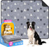 X.P.Made Washable Pee Pads for Dogs, 2 Pack Reusable Puppy Pads, Waterproof Pet