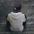 Skull Finger Flat Bill Hat for Men, Black Snapback Baseball Cap, Fitted Rock N Roll Skeleton Hand Hat