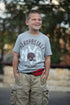 SPIbelt Kids Pocket Belt, Expandable Pocket, Adjustable Waist, No Bounce, Black with Hot Pink Zipper