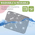 Washable Pee Pads for Dogs, 18'' x 24" Reusable Puppy Pads for Training, Housebreaking, 2 Pack with Waterproof Bottom