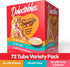 Hartz Delectables Squeeze Up Variety Packs, 72 Count - Interactive Lickable Wet Cat Treats