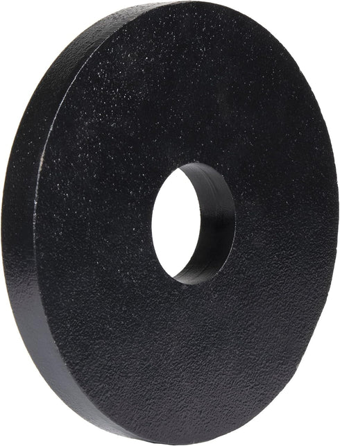 Signature Fitness Deep Dish 2-Inch Olympic Cast Iron Weight Plates - E-Coating for Durability