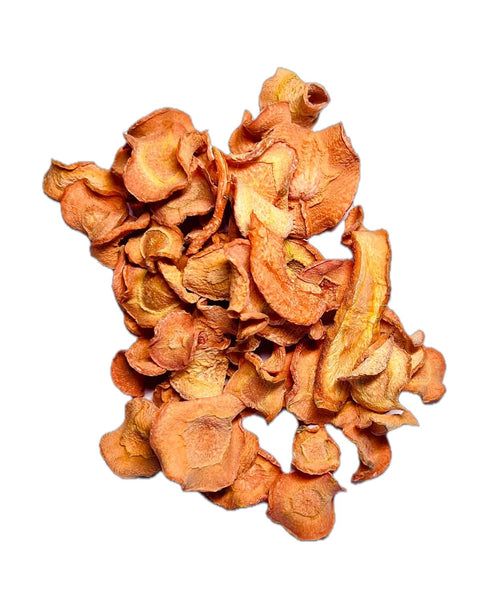 150g (5.29oz, Pack 1) SHROOTS Dehydrated Dry Carrot Flakes of Natural No Preservatives Perfect for Soups Stews
