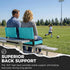 1pc 17" 12" 16.5" SPORT BEATS Stadium Seats with Back Support Bleacher Chairs with Back and Cushion Thick Padded