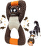 Tug of War Dog Toys, Squeaky Puppy Teething Chew Toys, Plush Durable Toys for Small Medium Large Breeds (Raccoon)